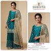 10035 A To F By Zorista Zimmi Choo Pakistani Plazzo Suits Wholesalers In Surat